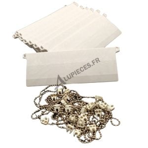 Kit 10 lestages 127mm et 20 jonctions Mariton
