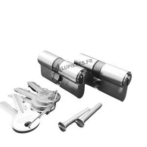 Pack 2 cylindres 30x30 Européen standard s'entrouvrant Technal