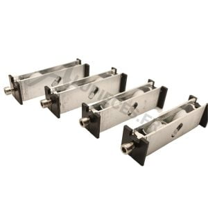 Pack 4 roulettes double réglables Technal GBI26